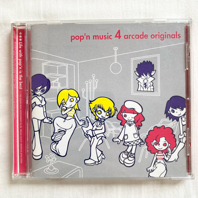 KONAMI(コナミ)のpop'n music 4 arcade originals サウンドトラック エンタメ/ホビーのCD(ゲーム音楽)の商品写真