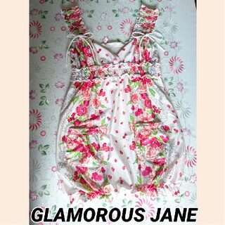 グラマラスジェーン(GLAMOROUS JANE)の☆GLAMOROUS JANE☆グラマラスジェーン☆フラワー柄トップス(キャミソール)