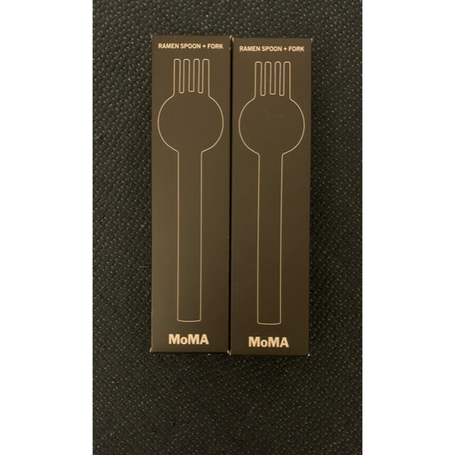 MOMA(モマ)のスプーンフォーク スガキヤ MOMA ramen spoon+fork  モマ キッズ/ベビー/マタニティの授乳/お食事用品(スプーン/フォーク)の商品写真