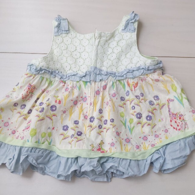 Souris(スーリー)のスーリー　ワンピース　ドレス　チュニック70cm キッズ/ベビー/マタニティのベビー服(~85cm)(ワンピース)の商品写真