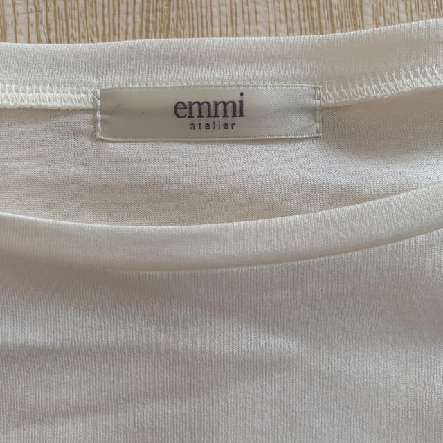 emmi atelier(エミアトリエ)のemmi atelier ☆  変形Tシャツ レディースのトップス(Tシャツ(半袖/袖なし))の商品写真