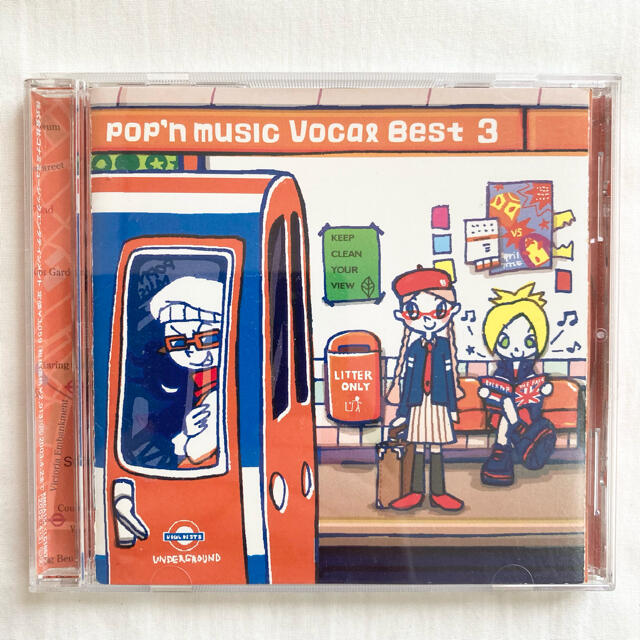 KONAMI(コナミ)のpop'n music Vocal Best 3 アルバムCD エンタメ/ホビーのCD(ゲーム音楽)の商品写真