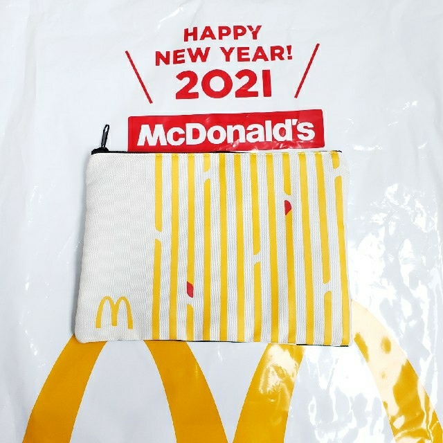 マクドナルド(マクドナルド)のマクドナルド　2021年福袋　コールマンコラボ　トートバッグ&ポーチ レディースのバッグ(トートバッグ)の商品写真