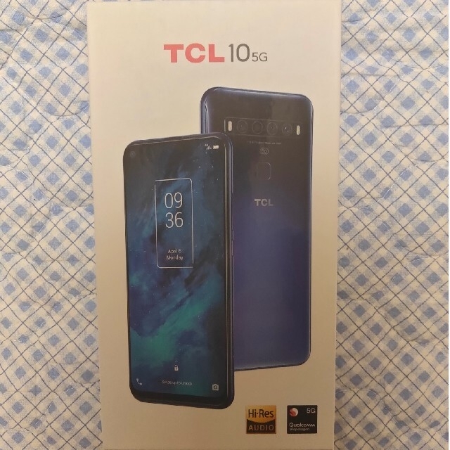 【新品未開封】SIMフリー TCL 10 5G Mercury Gray