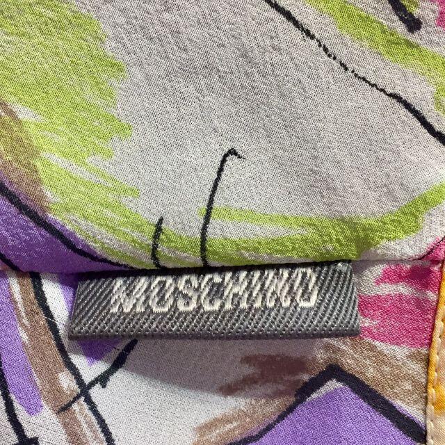 未使用 MOSCHINO JEANS モスキーノ ジーンズ 膝丈スカート 動物柄 3