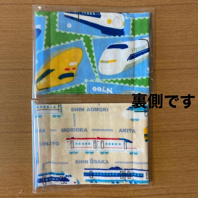 子供用平面インナーマスク-169 新幹線 ハンドメイドのキッズ/ベビー(外出用品)の商品写真