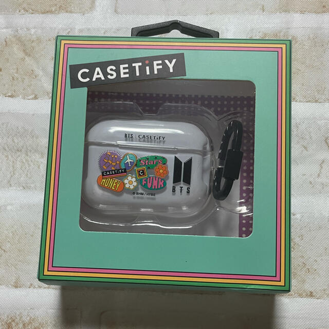 CASETIFY BTS AirPods Pro ケース　クリア