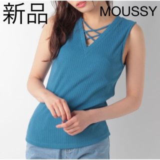 アズールバイマウジー(AZUL by moussy)のAZUL BY MOUSSY ノースリーブ　トップス(カットソー(半袖/袖なし))