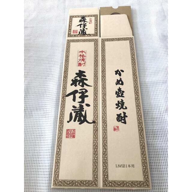 新品　森伊蔵の化粧箱　1800ml用　10箱セット 食品/飲料/酒の酒(焼酎)の商品写真