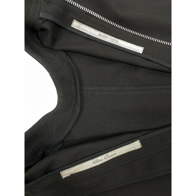 Rick Owens(リックオウエンス)の美品 定価20万 RICK OWENS ウール ジャンプ スーツ ブラック XS メンズのメンズ その他(その他)の商品写真