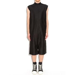 リックオウエンス(Rick Owens)の美品 定価20万 RICK OWENS ウール ジャンプ スーツ ブラック XS(その他)