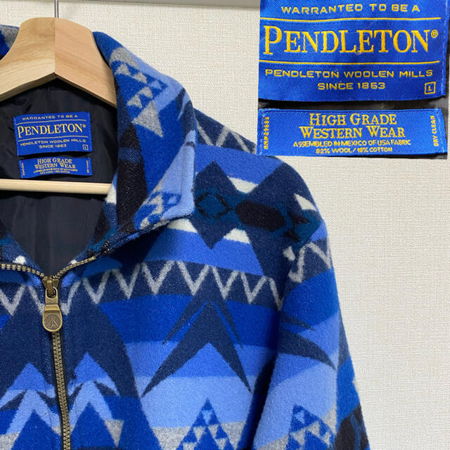 PENDLETON(ペンドルトン)のPENDLETON アウター　ウールジャケット　L メンズのジャケット/アウター(ブルゾン)の商品写真