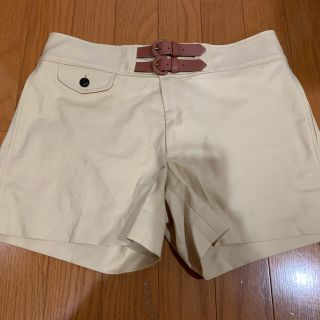 ポロラルフローレン(POLO RALPH LAUREN)の美品　ラルフローレン　ダブルベルト　ショートパンツ　ショーパン(ショートパンツ)