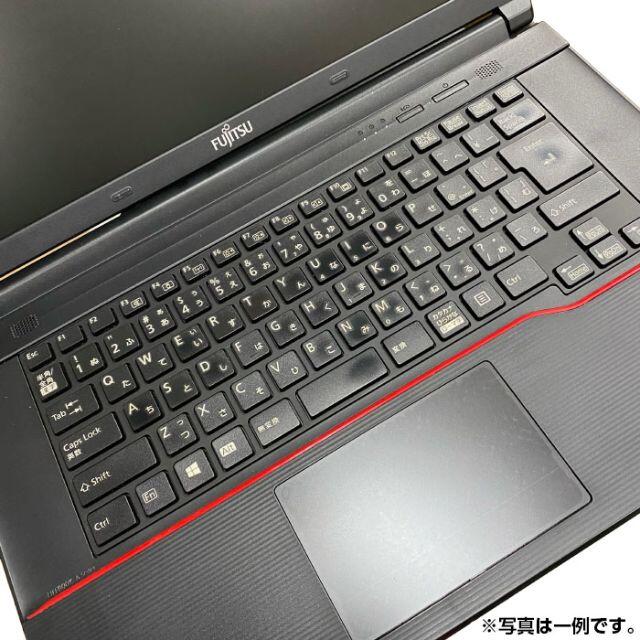 富士通(フジツウ)のノートパソコン 本体 FUJITSU A553/H Windows10 SSD スマホ/家電/カメラのPC/タブレット(ノートPC)の商品写真