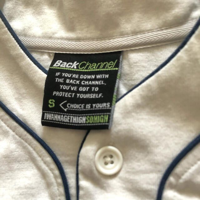 Back Channel(バックチャンネル)のBack Channel/バックチャンネル ベースボールシャツ　ロゴ　Tシャツ メンズのトップス(Tシャツ/カットソー(半袖/袖なし))の商品写真