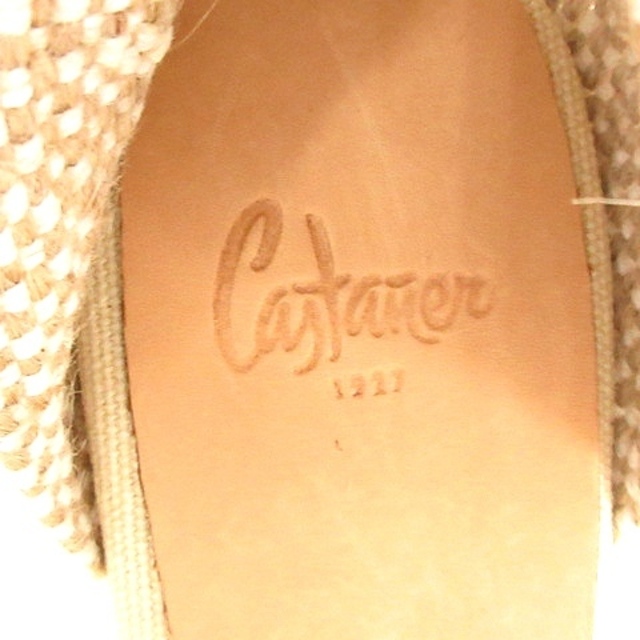 Castaner(カスタニエール)のカスタニエール Castaner サンダル ウェッジソール 37 24cm 白 レディースの靴/シューズ(サンダル)の商品写真