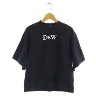 ドゥロワー(Drawer)のドゥロワー Drawer Tシャツ 半袖 ロゴ エンブレム 1 黒 ブラック(その他)