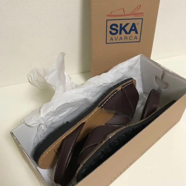 SHIPS(シップス)の新品 SKA:クロスアバルカサンダル レディースの靴/シューズ(サンダル)の商品写真