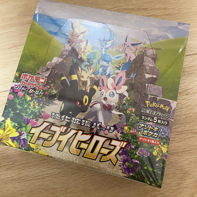 イーブイヒーローズ box 未開封 シュリンク付き - ポケモンカードゲーム イーブイヒーローズ box 未開封 シュリンク付き - ポケモンカードゲーム