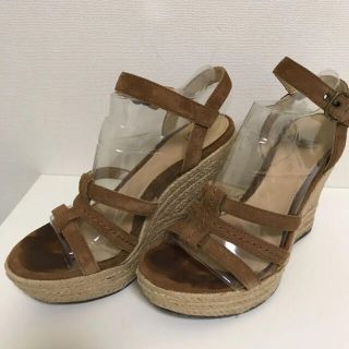 アグ(UGG)のUGG ウェッジソールサンダル(サンダル)