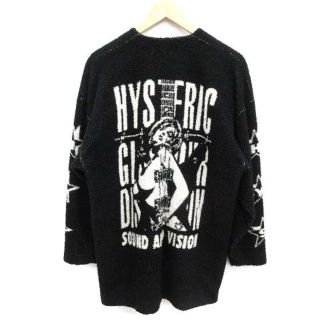 ヒステリックグラマー(HYSTERIC GLAMOUR)のヒステリックグラマー ジャカードジャケット カーディガン F 黒 (カーディガン)