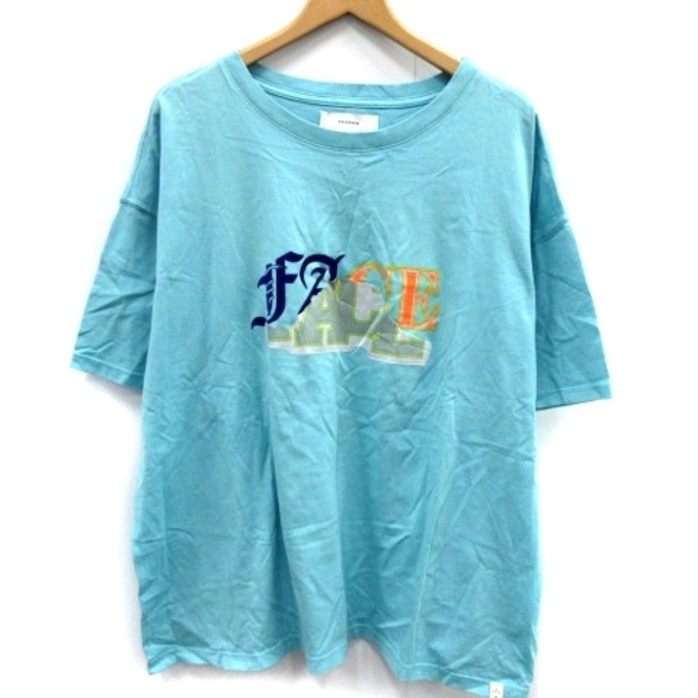 FACETASM(ファセッタズム)のファセッタズム FACETASM Tシャツ 半袖 ロゴ 1 S 水色 メンズのトップス(Tシャツ/カットソー(半袖/袖なし))の商品写真