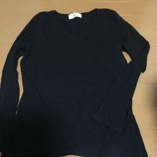 アズールバイマウジー(AZUL by moussy)の黒ロンTと黒のズボン 専用出品です(Tシャツ(長袖/七分))