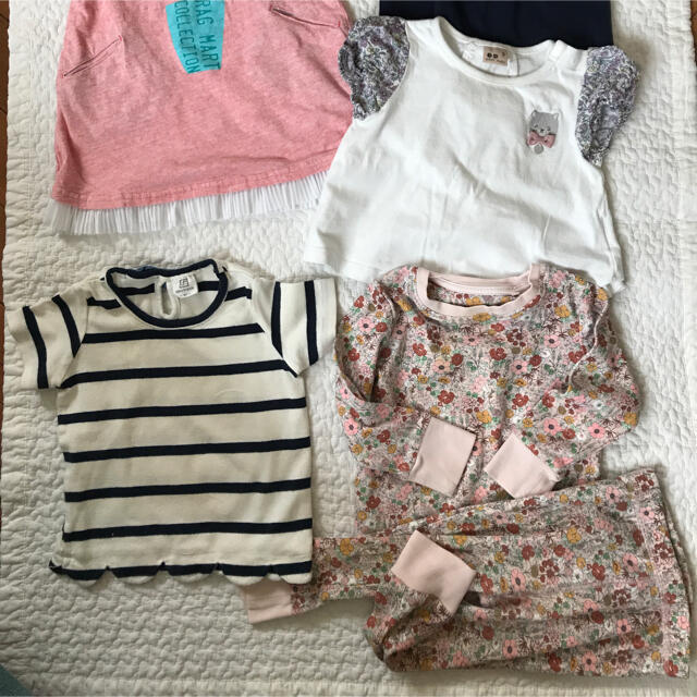 RAG MART(ラグマート)のコメント1番の方専用　まとめて段ボール1箱分　女の子　1〜2歳児　サイズ80   キッズ/ベビー/マタニティのベビー服(~85cm)(シャツ/カットソー)の商品写真