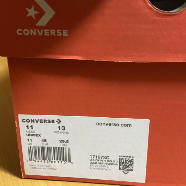 CONVERSE(コンバース)の入手困難 US11 CONVERSE CT70 29cm ハイカット 希少 メンズの靴/シューズ(スニーカー)の商品写真