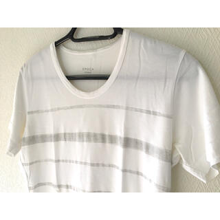 エポカ(EPOCA)の美品☆EPOCA UOMO メンズ用Tシャツ　サイズ　46(M)(Tシャツ/カットソー(半袖/袖なし))