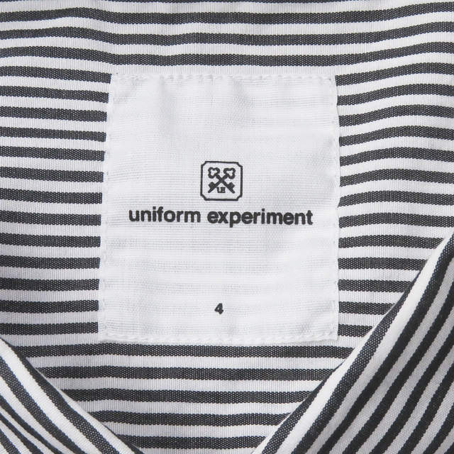 uniform experiment(ユニフォームエクスペリメント)のuniform experiment 19SS マルチカラーロゴストライプシャツ メンズのトップス(シャツ)の商品写真