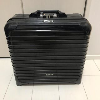 リモワ(RIMOWA)のRIMOWA ビジネストロリー　サルサデラックス　黒(トラベルバッグ/スーツケース)