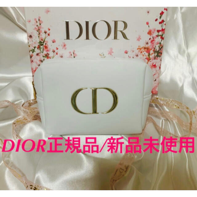 Dior(ディオール)のディオール✨DIORイベント限定ふわもこノベルティポーチ✨ レディースのファッション小物(ポーチ)の商品写真