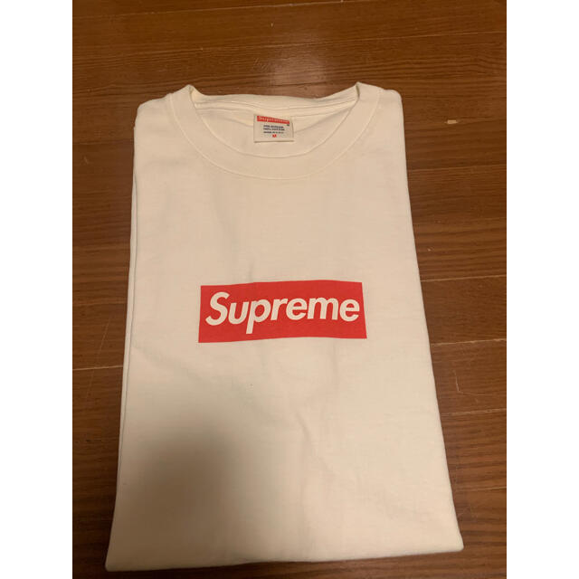 【2022春夏新作】 Supreme - tee logo box supreme Tシャツ+カットソー(半袖+袖なし)
