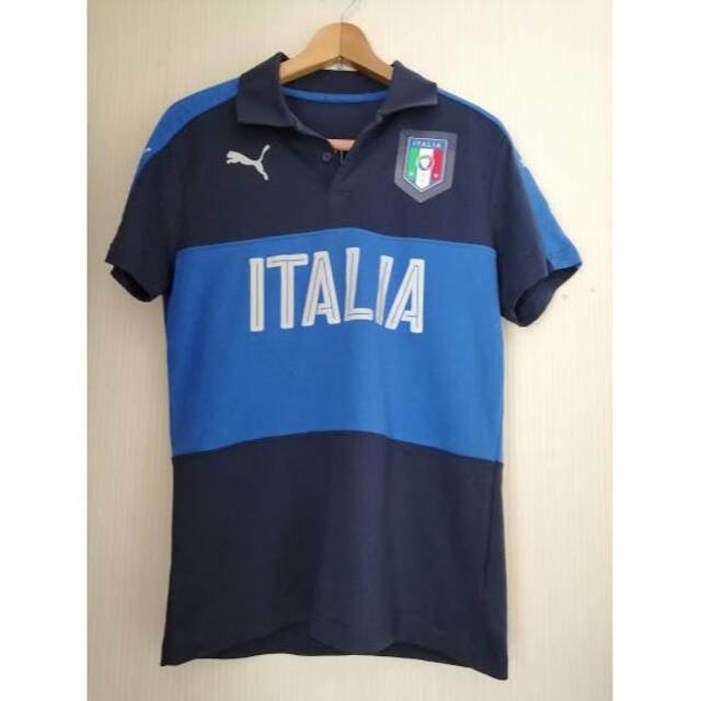 【新品未使用】サッカーイタリア代表 ポロシャツ Mサイズ PUMA プーマ
