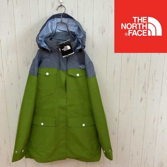 新品　THE NORTH FACE マウンテンパーカー　グリーン　レディースXL