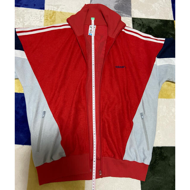 adidas(アディダス)のアディダス ジャージ ヴィンテージ 西ドイツ製 80s 90sフロッキープリント メンズのトップス(ジャージ)の商品写真