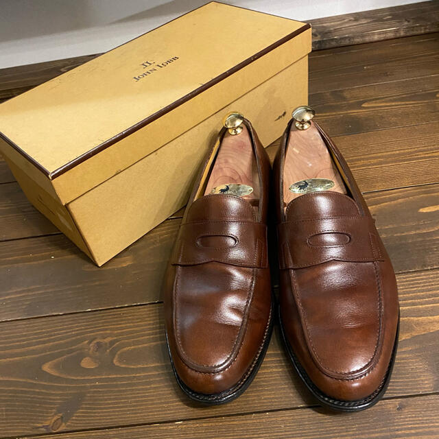 JOHN LOBB(ジョンロブ)のジョンロブ ロペス ローファー メンズ 革靴 箱付 メンズの靴/シューズ(ドレス/ビジネス)の商品写真