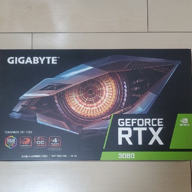 新品未開封 GIGABYTE Geforce RTX 3080 OCPC/タブレット