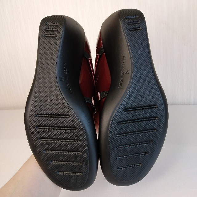 Re:getA(リゲッタ)のリゲッタ Re:getA ウエッジソール パンプス エナメル サイズM レディースの靴/シューズ(ハイヒール/パンプス)の商品写真