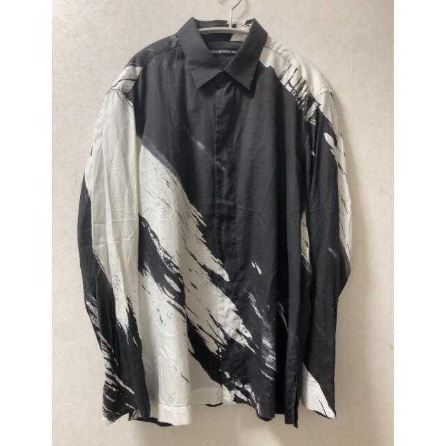 ISSEY MIYAKE MEN イッセイミヤケメン 19AW 総柄比翼シャツ 1