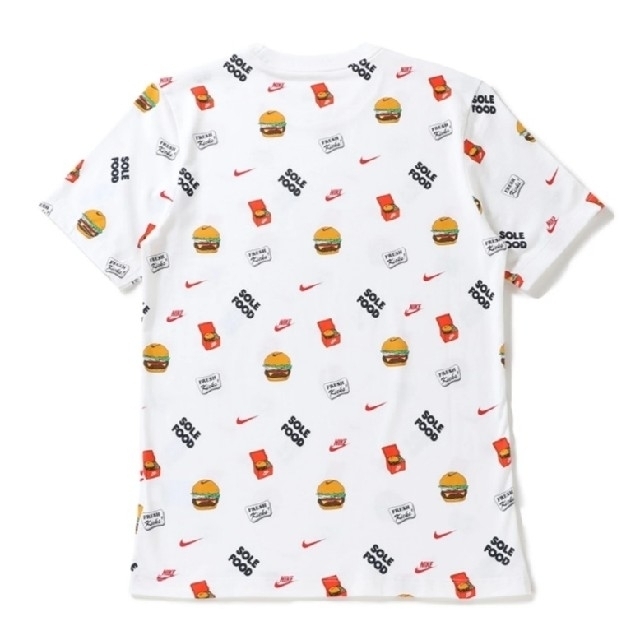 NIKE(ナイキ)のナイキ　フード　Tシャツ  ハンバーガー　Lサイズナイキ　Tシャツ ハーフパンツ メンズのトップス(Tシャツ/カットソー(半袖/袖なし))の商品写真