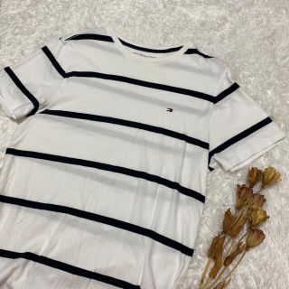 トミーヒルフィガー(TOMMY HILFIGER)の【最終値下げ！！】tommy ボーダーTシャツ(Tシャツ/カットソー(半袖/袖なし))