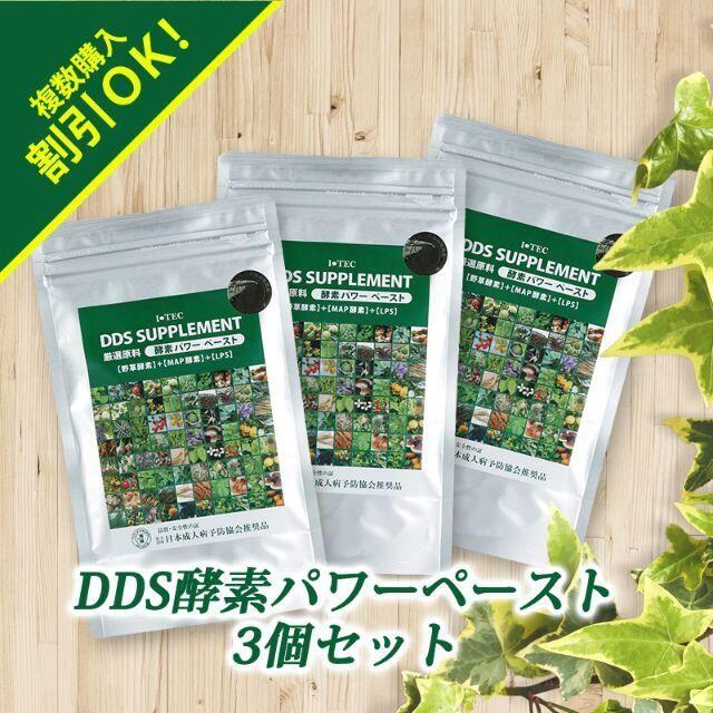 酵素パワーペースト　アイテック　DDSサプリ　3個セット健康食品