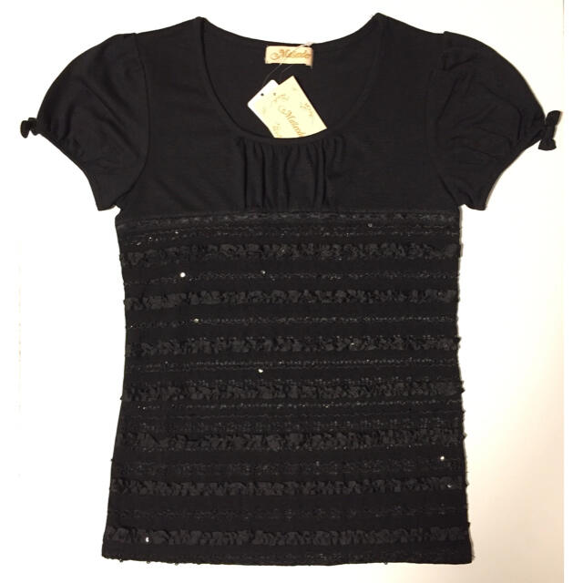 M'S GRACY(エムズグレイシー)の新品未使用 Magender マジェンダ Tシャツ 黒 ギャラリービスコンティ レディースのトップス(Tシャツ(半袖/袖なし))の商品写真