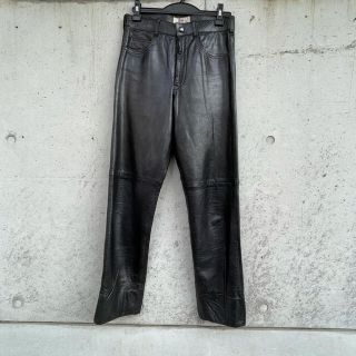 エンポリオアルマーニ(Emporio Armani)のレザーパンツ ARMANI JEANS(スラックス)