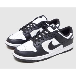 ナイキ(NIKE)のNIKE DUNK LOW RETRO ブラック ダンク 28cm BLACK(スニーカー)