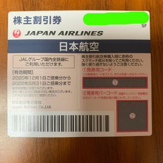 ジャル(ニホンコウクウ)(JAL(日本航空))のJAL株主優待券　1枚(その他)