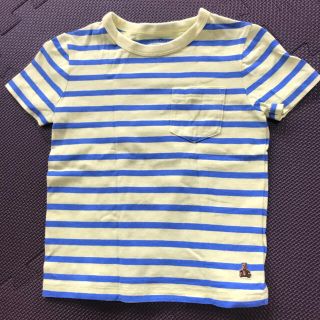 ベビーギャップ(babyGAP)のbabyGap ボーダー半袖Tシャツ(Tシャツ/カットソー)