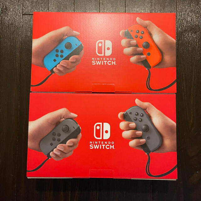 【新品未開封】Nintendo Switch グレー　ネオン 2台セット